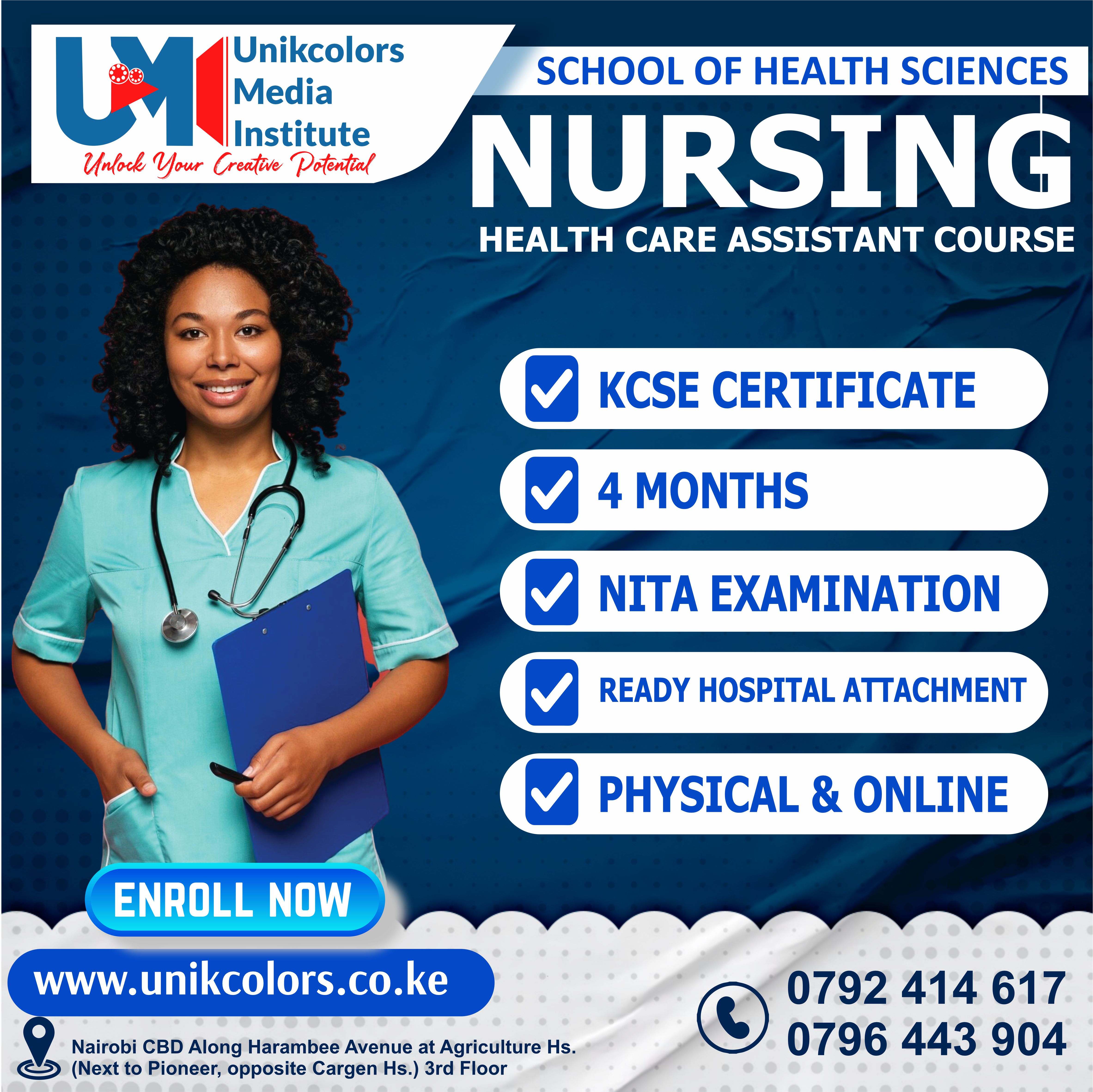 CERTIFIED NURSING ASSISTANT - CARE GIVER COURSE